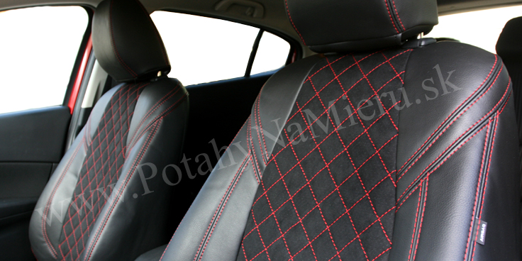 Autopoťahy pre Mazda 3, Exclusive Alcantara collection