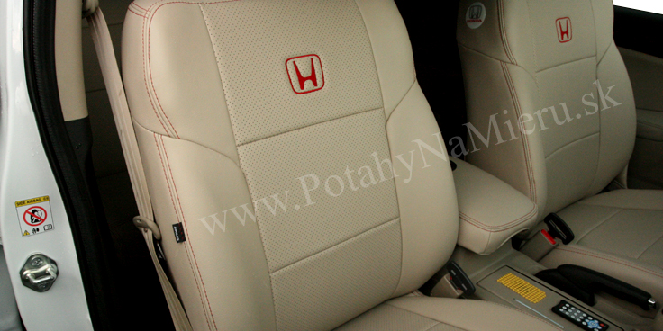Autopoťahy pre Honda CR-V 2014, Leather Look collection