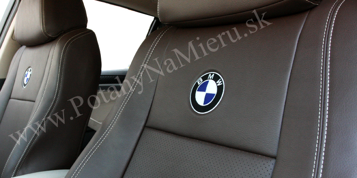 Autopoťahy pre BMW X6, Leather Look collection