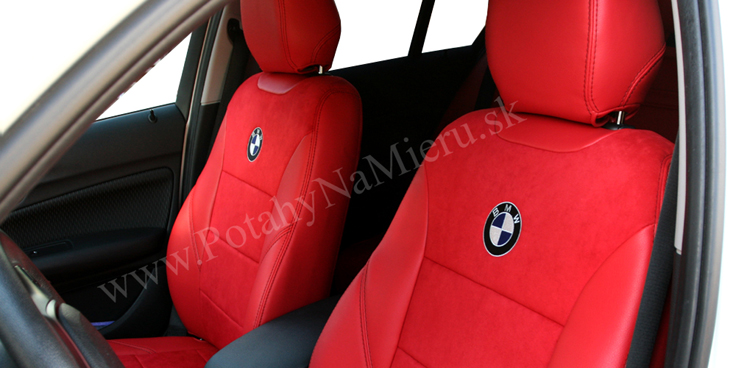 Autopoťahy pre BMW X1 2014 Alcantara collection