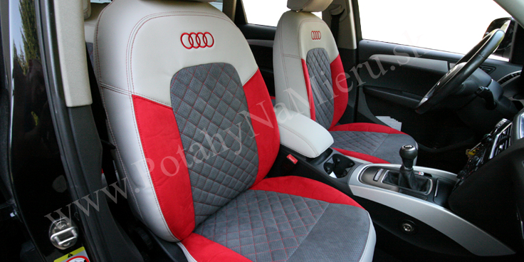 Autopoťahy pre Audi Q5 2008, Exclusive Alcantara collection