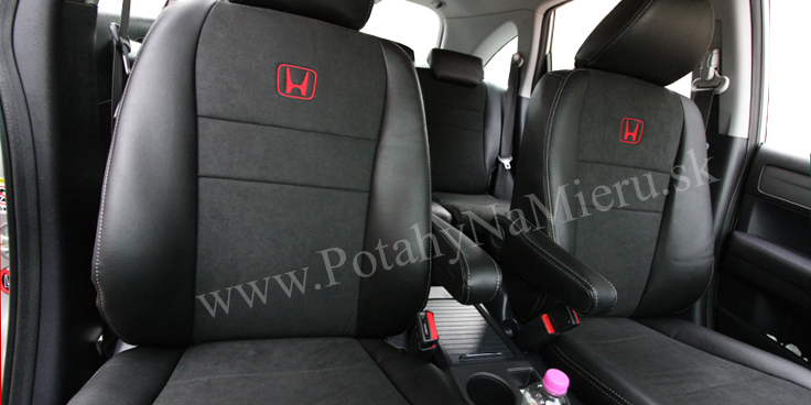 Autopoťahy pre Honda CR-V 2010, Alcantara collection