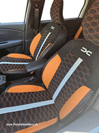 Autopotahy Dacia Jogger, Exclusive Alcantara s logom, ORIGINAL PRODUCT MAD