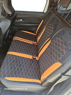 Autopotahy Dacia Jogger, Exclusive Alcantara s logom, ORIGINAL PRODUCT MAD