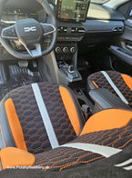 Autopotahy Dacia Jogger, Exclusive Alcantara s logom, ORIGINAL PRODUCT MAD