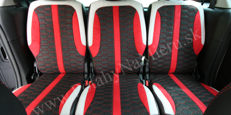 NOVINKA!!! Autopoťahy pre Citroen Berlingo 2012, Cobra design Alcantara collection