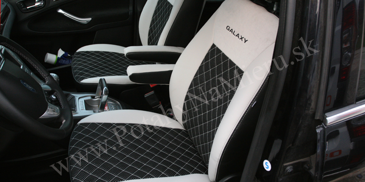 Autopoťahy pre Ford Galaxy 2007, Exclusive Alcantara collection