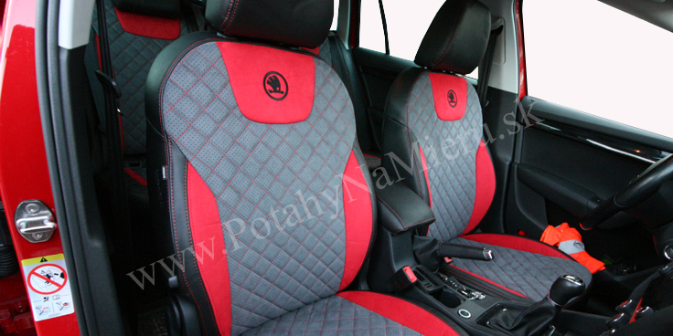 Autopoťahy pre Škoda Octavia III., Exclusive Alcantara collection