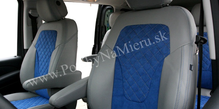 Autopoťahy pre Mercedes-Benz V-Klasse, Exclusive Alcantara collection