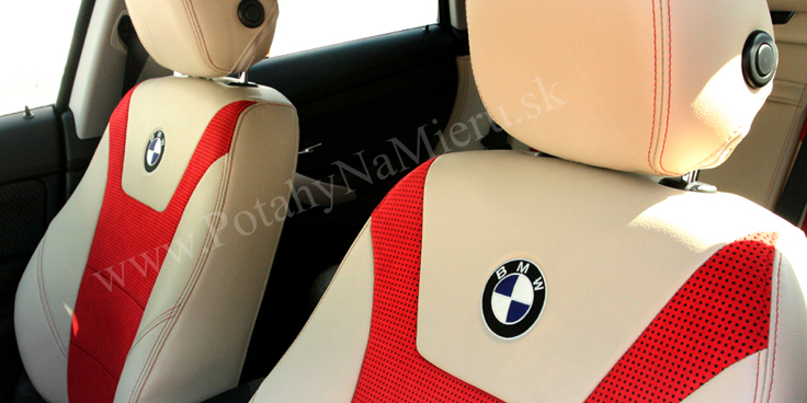 Autopoťahy pre BMW 3  2014, Alcantara collection